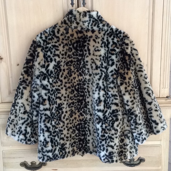NWT Tulle Leopard Print Swing Jacket - Size Medium - Picture 2 of 7